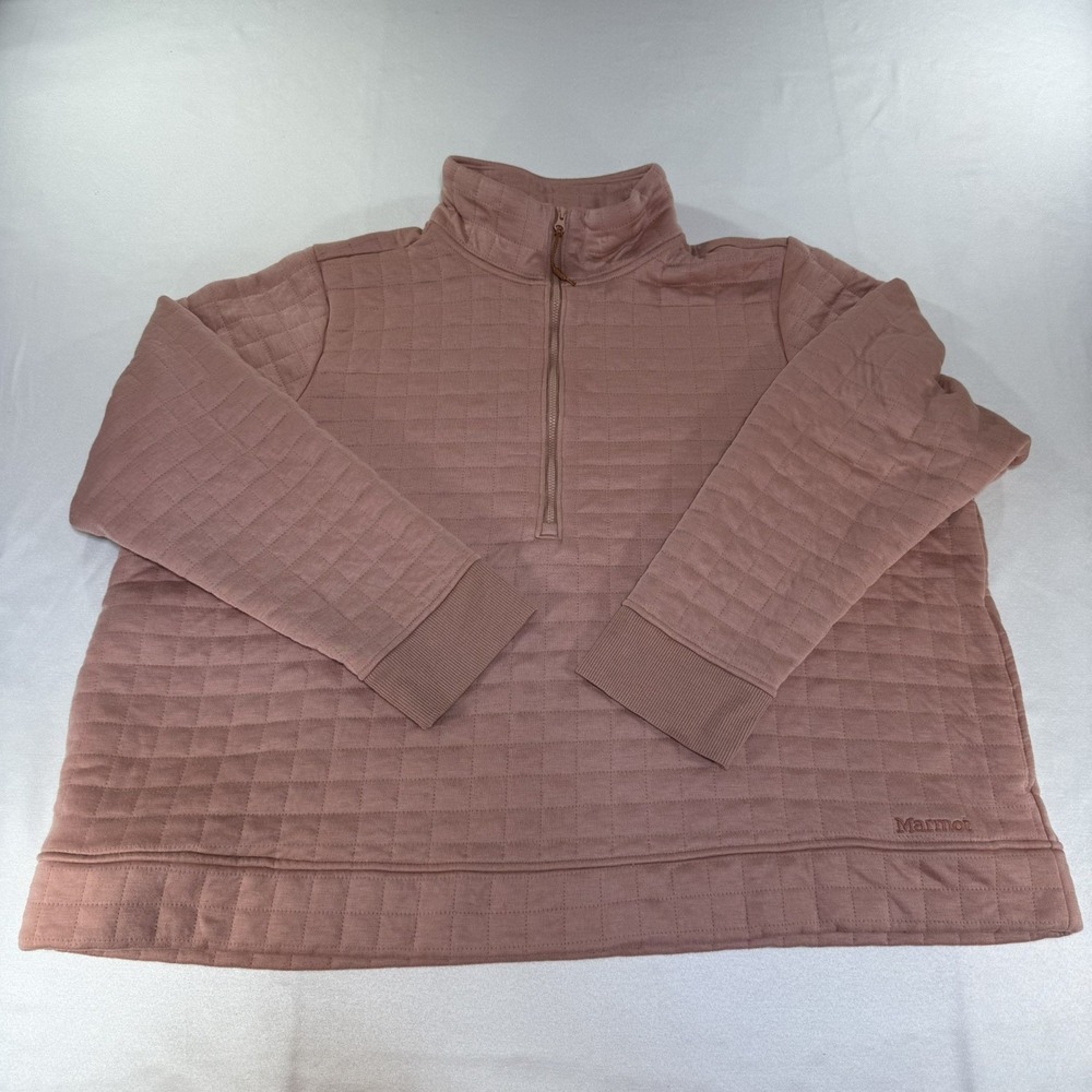 Marmot Jacket Women's 3XL Pullover 1/4 Zip Long Sleeve Lightweight Sweatshirt